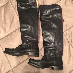 Black Frye over the knee boots size 6.5